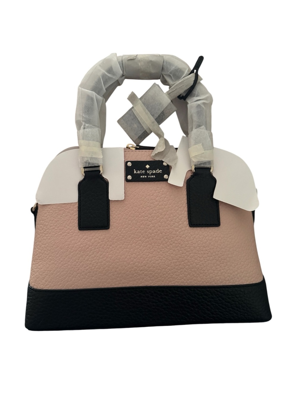 Kate Spade New York Small Rachelle Bay Street Satchel - Pink & Black